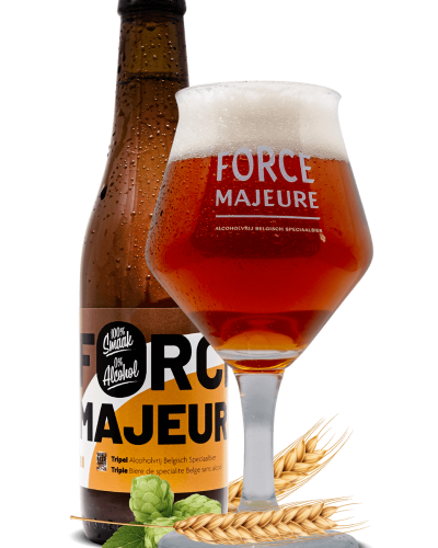 Force Majeure Tripel (*W, 21+), 330mL/12floz Glass Bottle